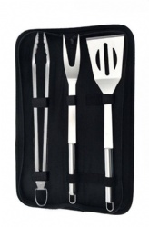3-Piece Grill Set with Storage Bag