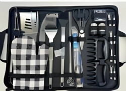 28-Piece Grill Set with Storage Bag