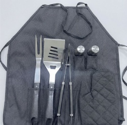 6-Piece BBQ Apron Set