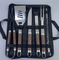 Texashome BBQ Tool Set, 9-pc