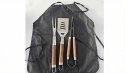 BBQ Apron Set with 3 Tools