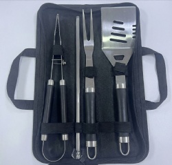 BBQ Tools Set - 7 Piece Stainless Steel Grilling Kit with Oxford Cloth Bag