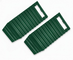 Dark Green Terramax Recovery Boards with Built-inndle
